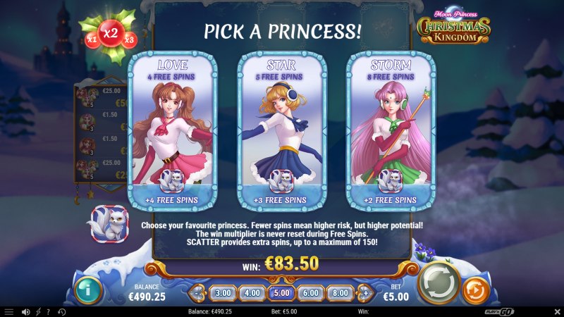 Moon Princess Christmas Kingdom