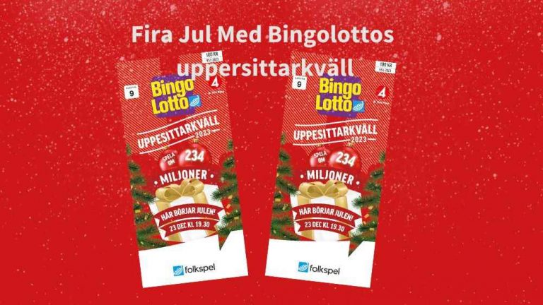 Fira Jul Med Bingolotto 23 December 2023 | Casinon.com