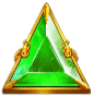 grön juvel triangel