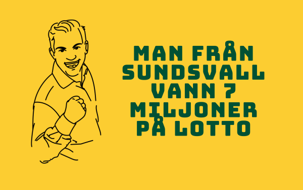 Vann 7 miljoner på lotto